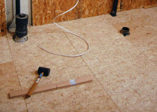 Как правильно выбрать плиты ОСБ для подложки на пол под линолеум