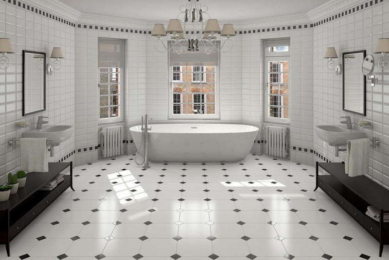 Как правильно рассчитать количество плитки на стену и на пол в ванной